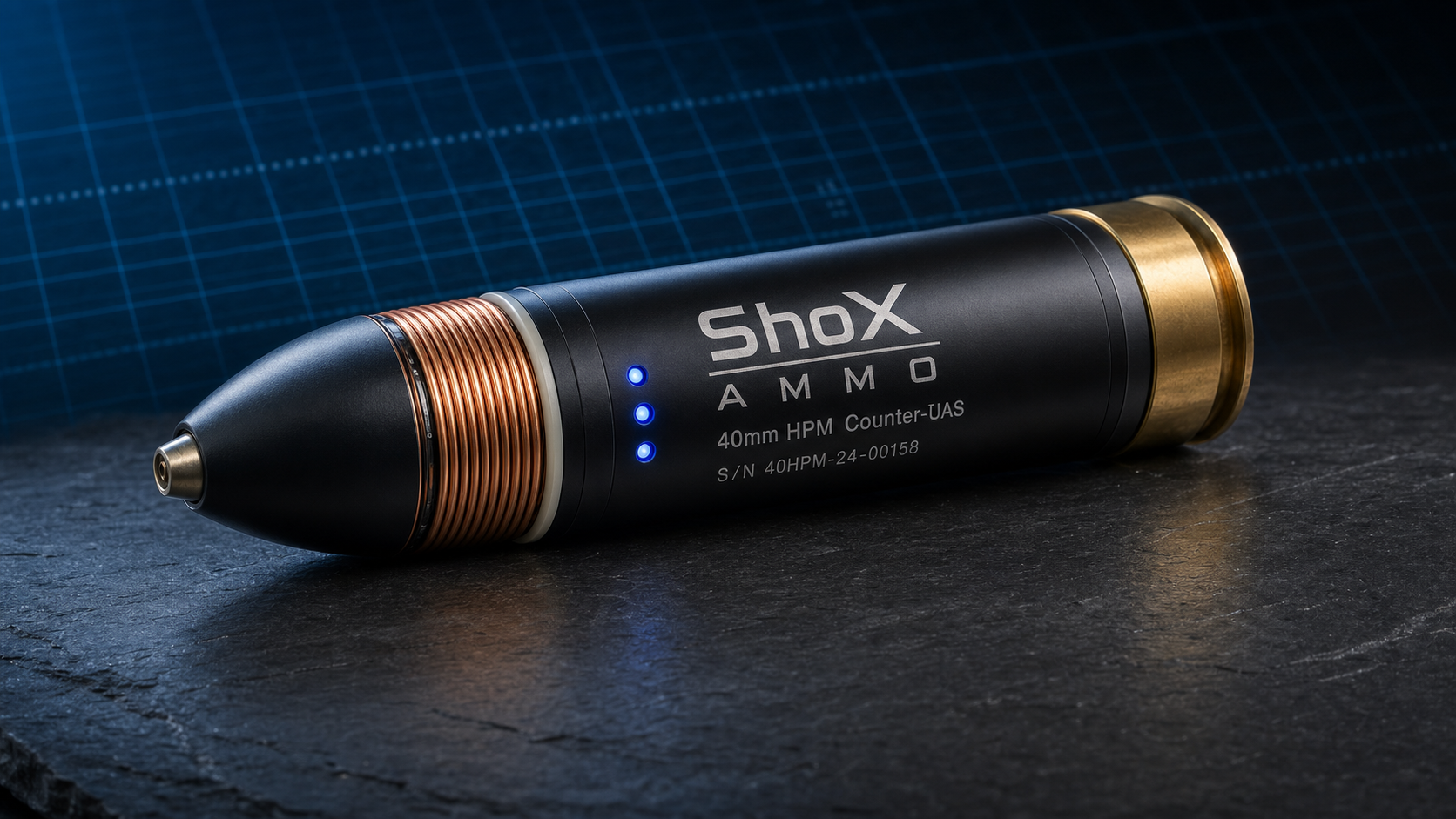 ShoX 40mm HPM Counter-UAS round
